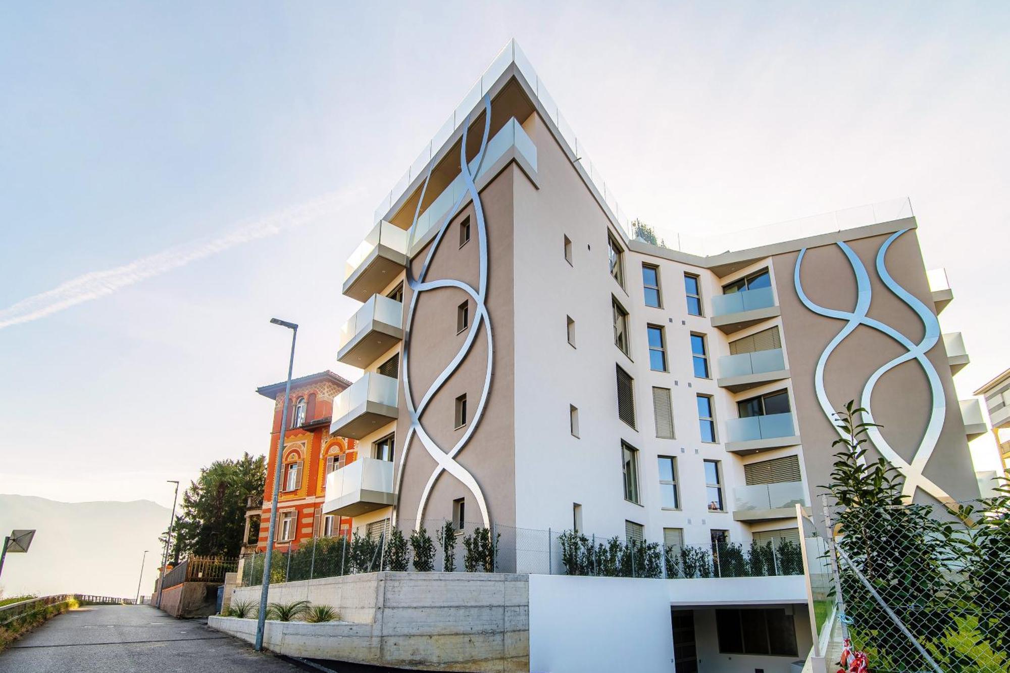 Kristall 9 By Quokka 360 - Modern Apartment Close To Lugano Center Massagno 外观 照片